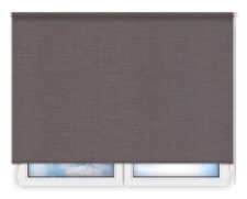 Стандартные рулонные шторы Анже темно-серый цена. Купить в «Мастерская Жалюзи»